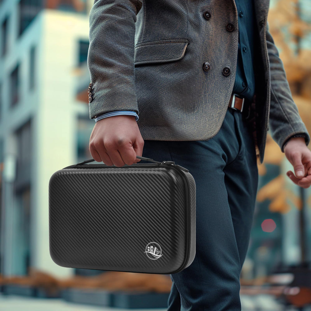 Boobowl in travel setting highlighting portability and ready-to-go grooming convenience