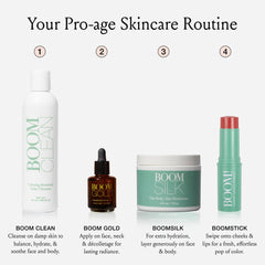 BOOM! by Cindy Joseph application on hand showing smooth finish and immediate hydration benefit