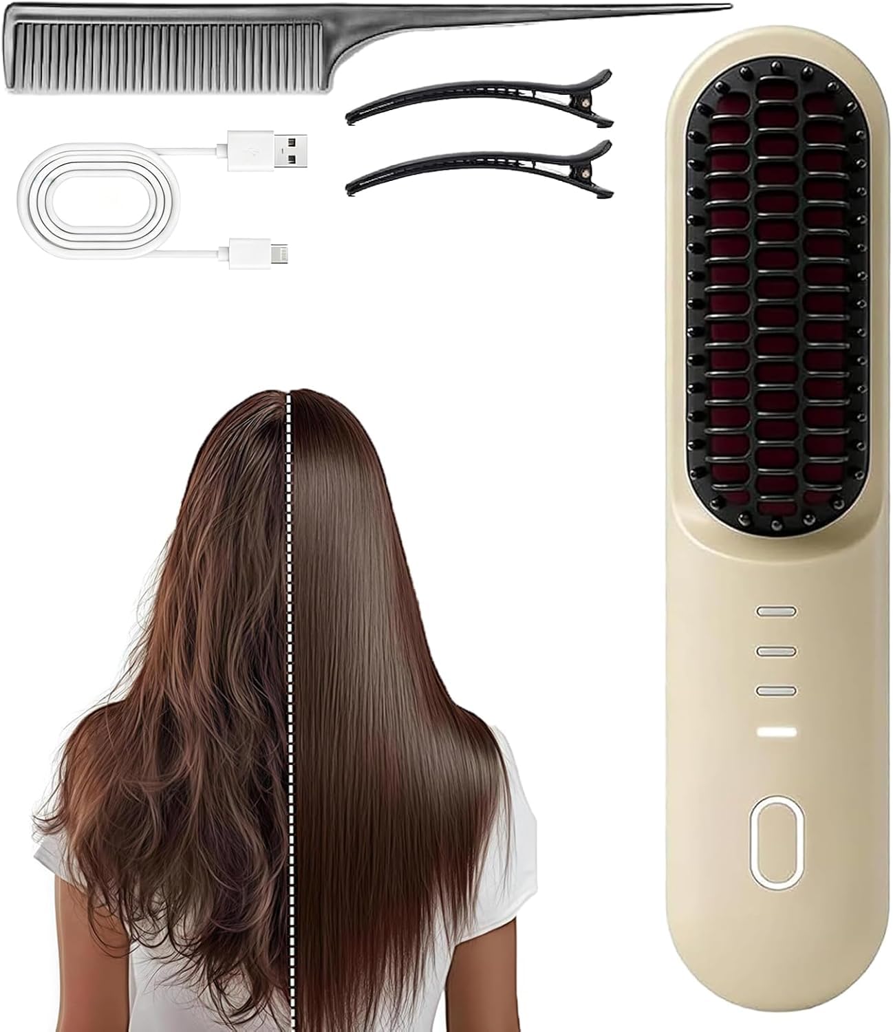 Bopanol Go Brush Pro front view showing compact cordless design and easy grip