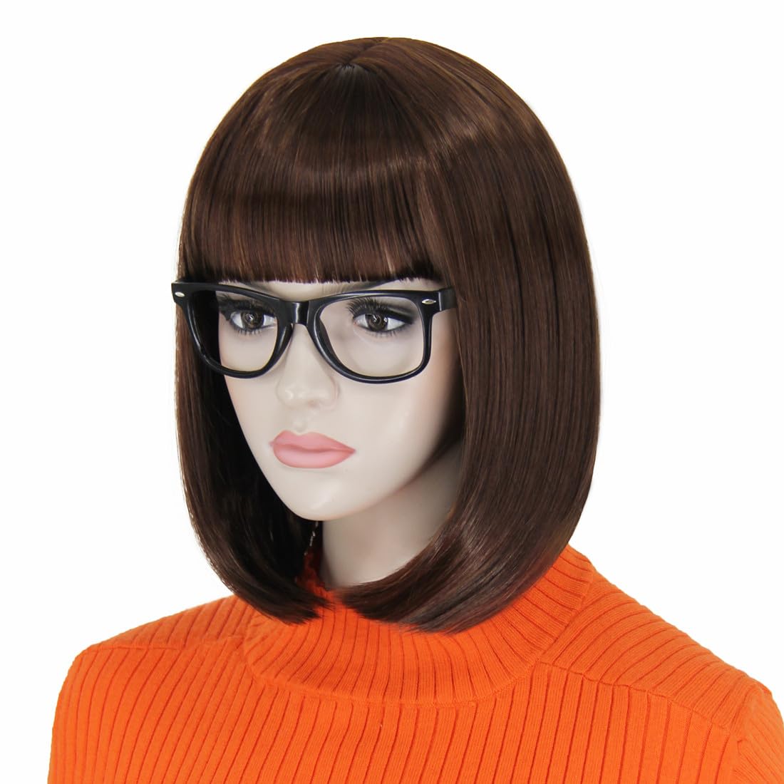Bopocoko side profile highlighting bangs and silhouette for flattering framing benefit