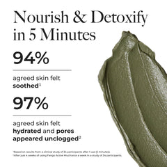 Borghese close-up of mask texture highlighting creamy mineral-rich consistency