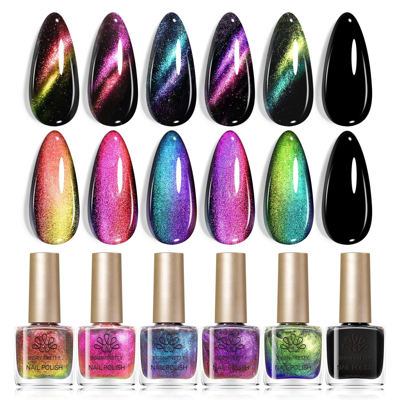 Born Pretty front packaging showing set and contents, clear product overview