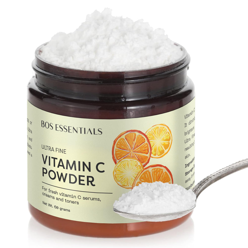 Bos Essentials ultra-fine powder texture close-up highlighting instant dissolution