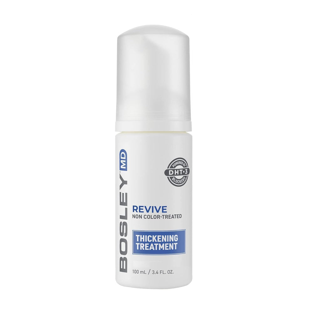 BosleyMD foam dispensed on hand demonstrating easy application benefit