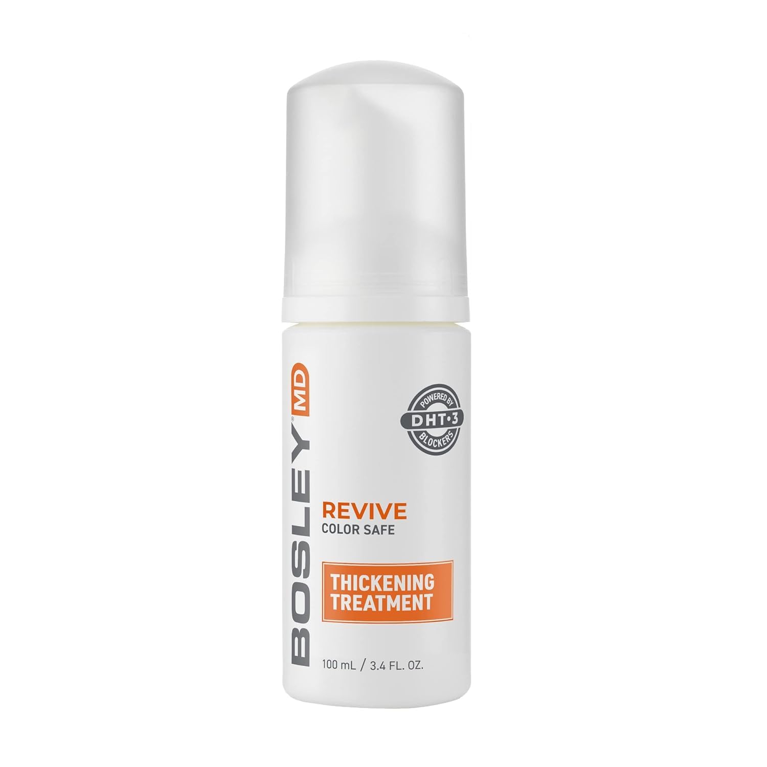 BosleyMD front packaging showing product bottle and label benefits