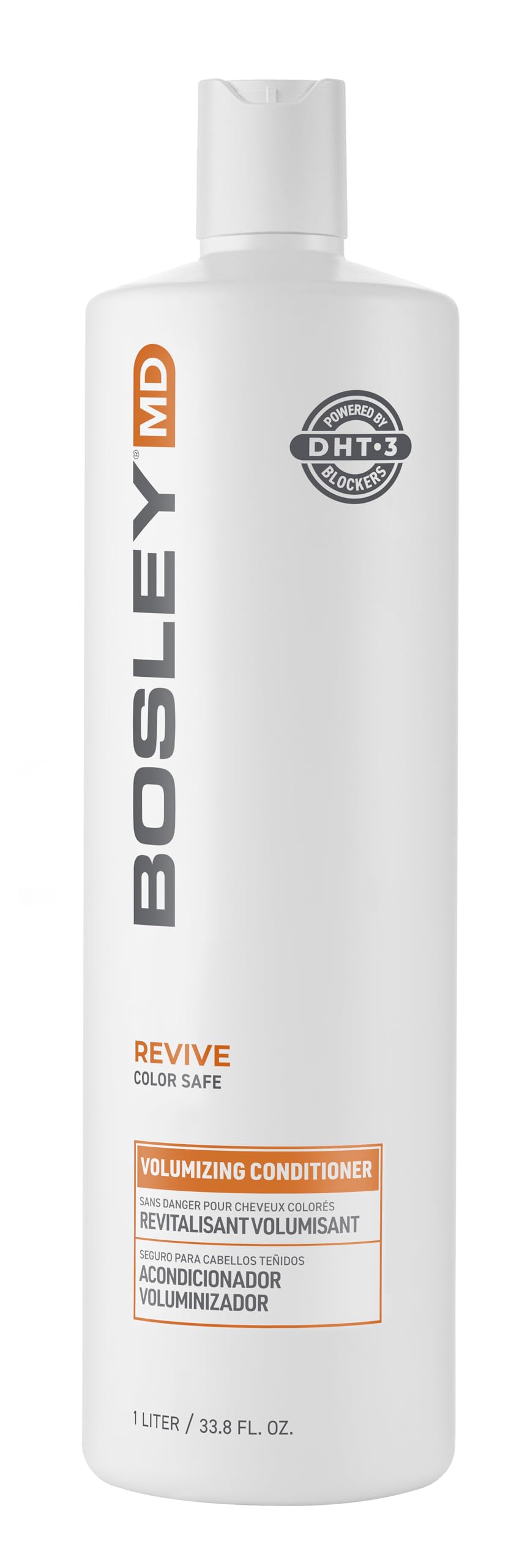 BosleyMD BosRevive front bottle showing label and size for easy identification and confidence
