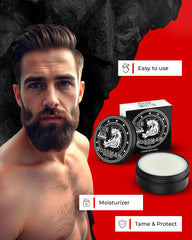 Bossman hand applying balm demonstrating smooth spread and control