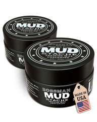 Bossman front packaging showing two tins and matte finish for reliable hold
