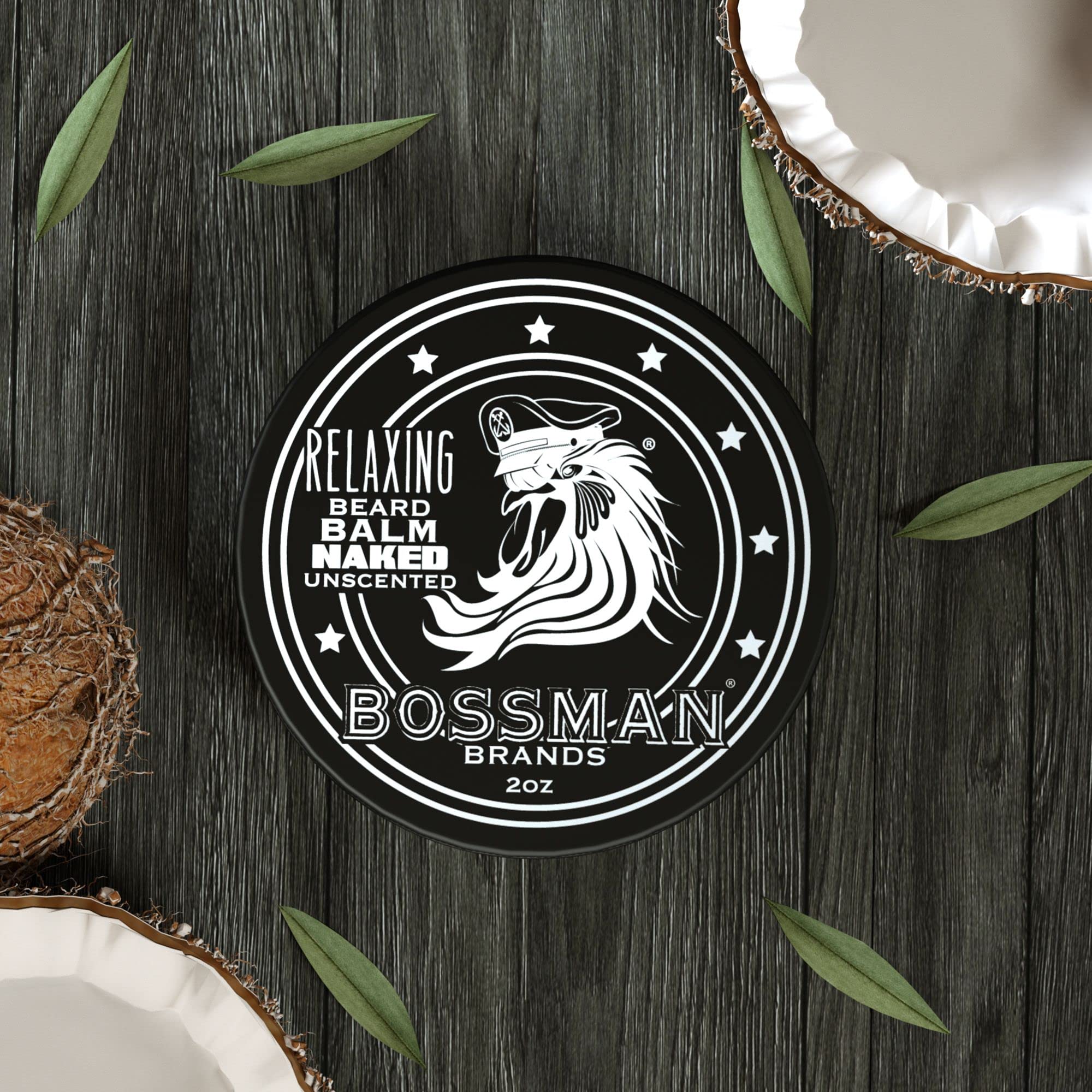 Bossman tin in toiletry bag portraying travel-ready beard care