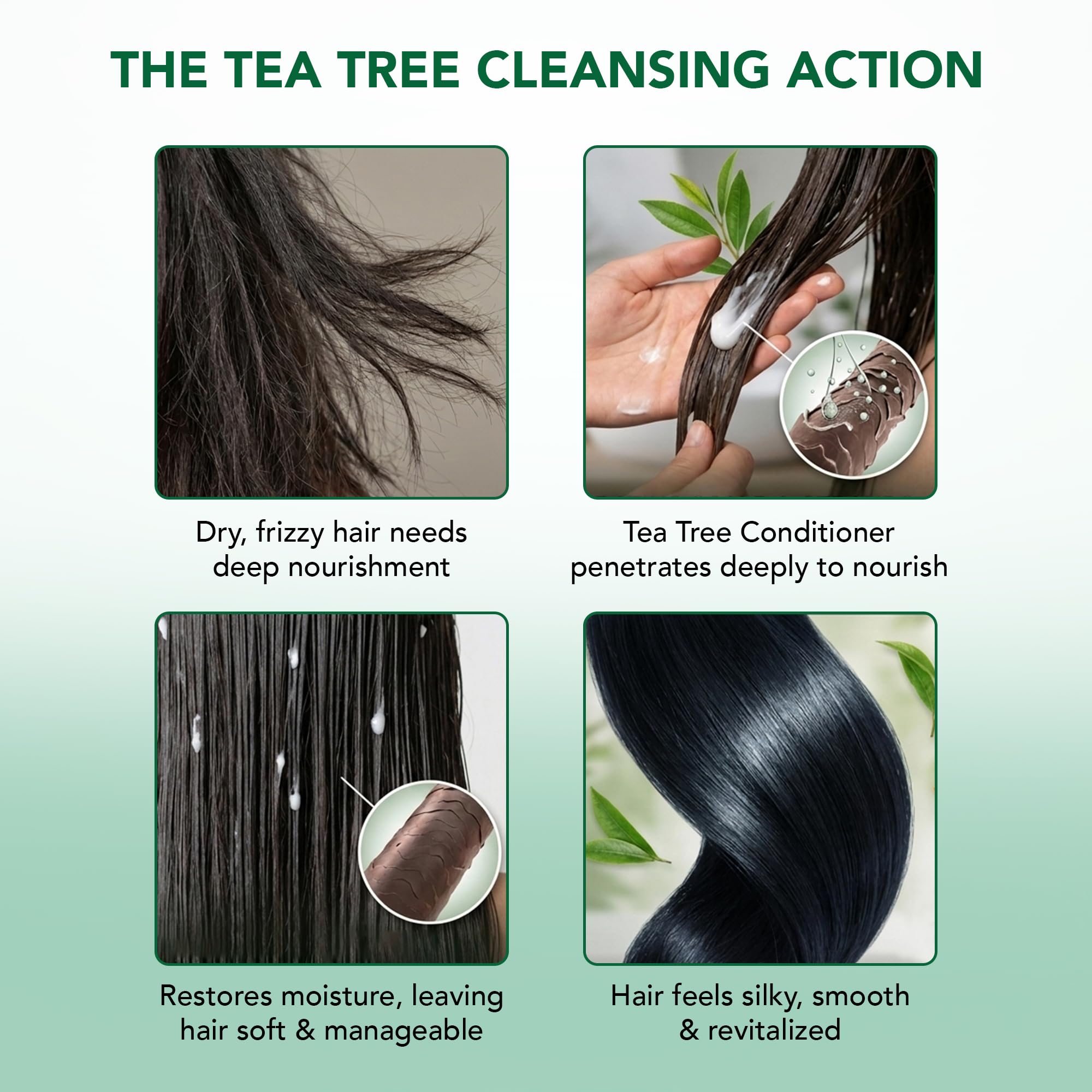 Botanic Hearth conditioner being dispensed into hand for easy use