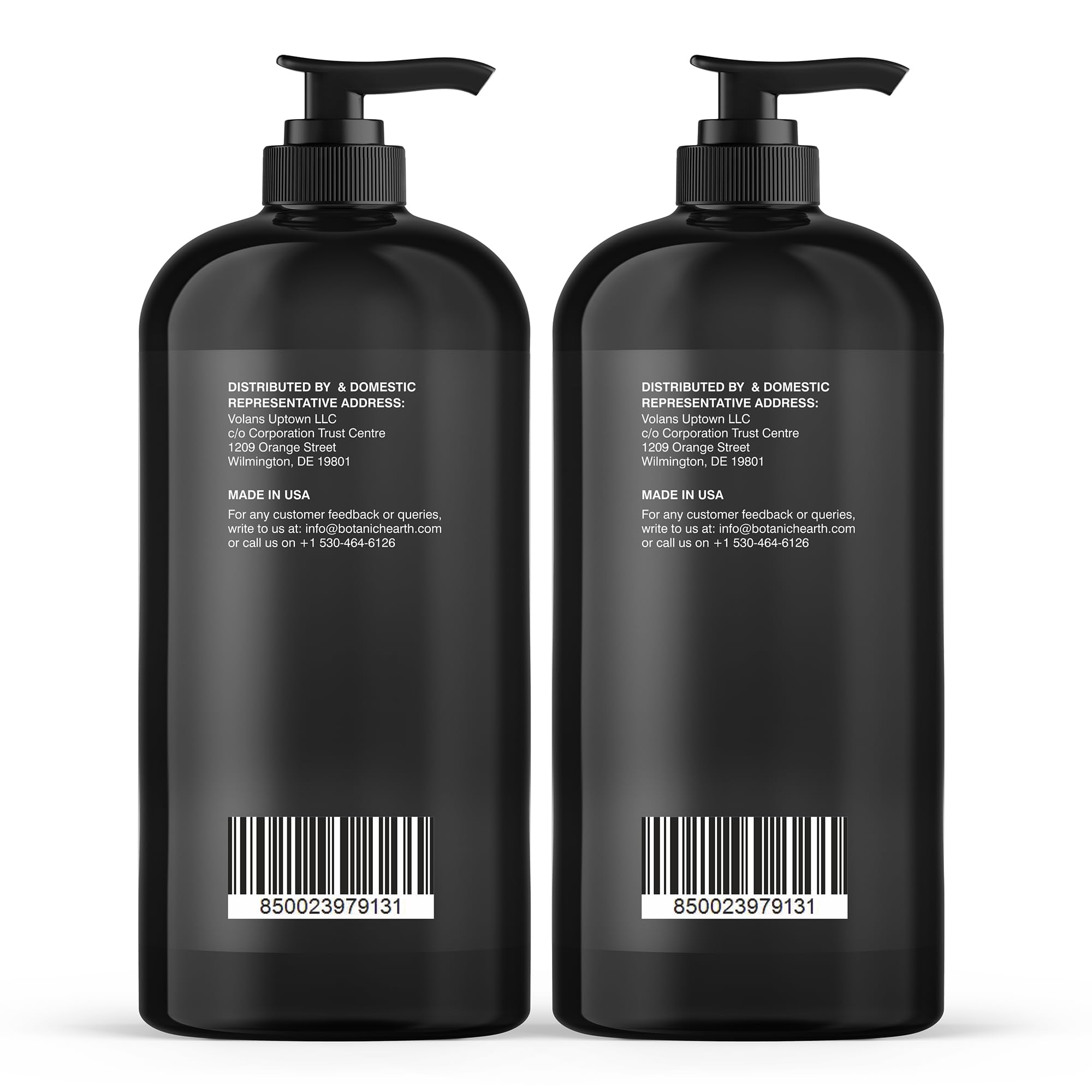 Botanic Hearth close-up label showing cruelty-free and made-in-USA assurance