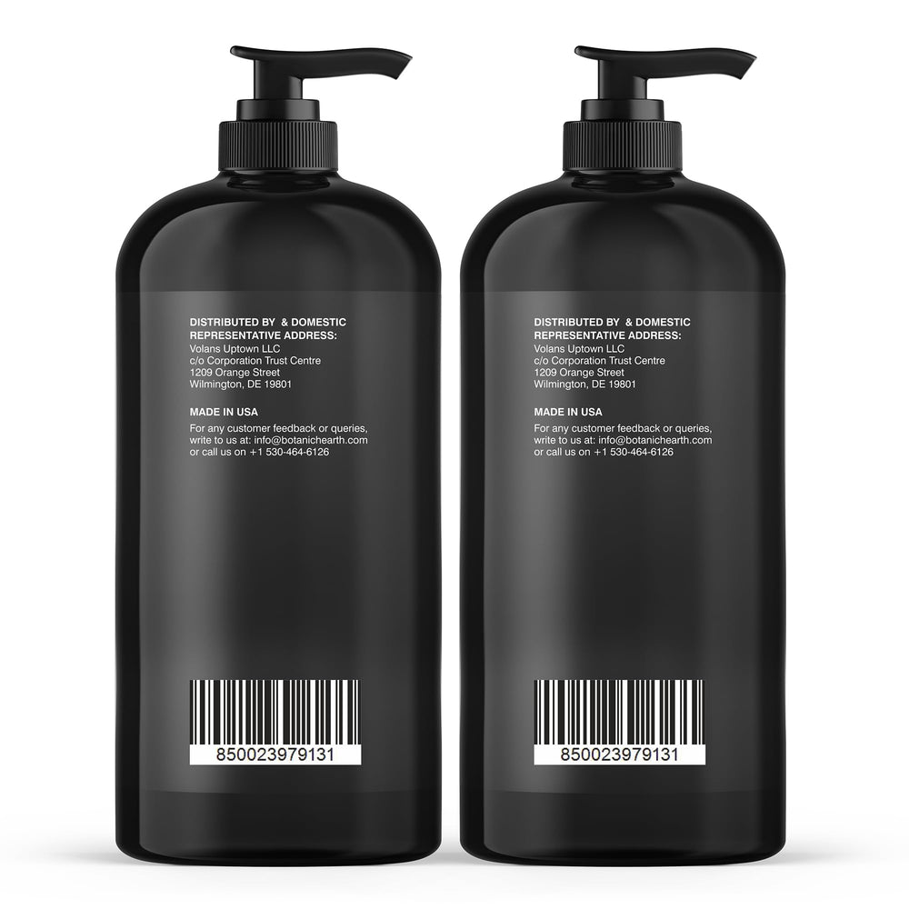 Botanic Hearth close-up label showing cruelty-free and made-in-USA assurance