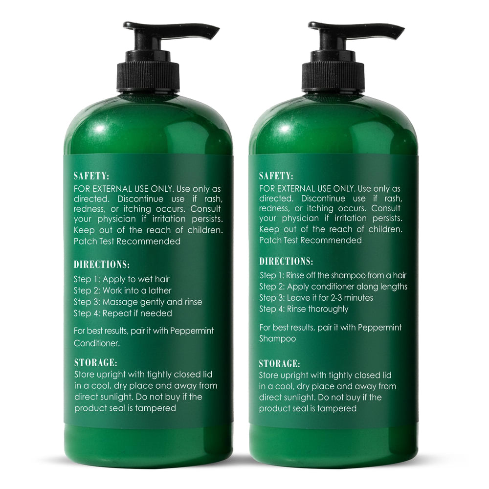 Botanic Hearth display of peppermint and oils emphasizing natural botanical ingredients