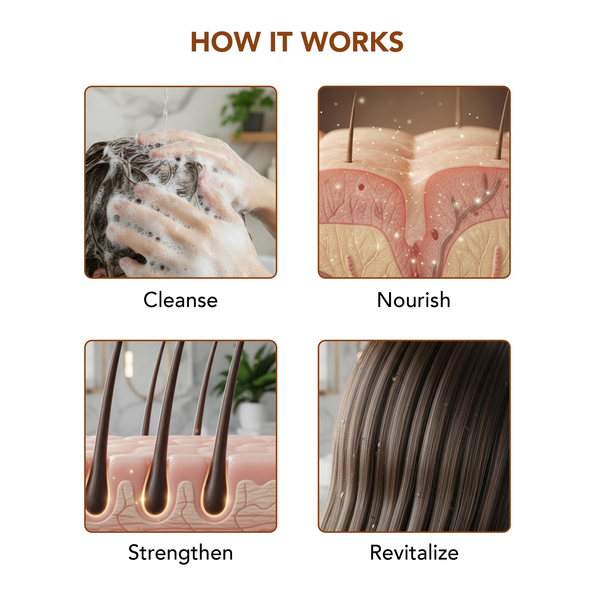 Person applying Botanic Hearth in shower illustrating simple daily routine benefit