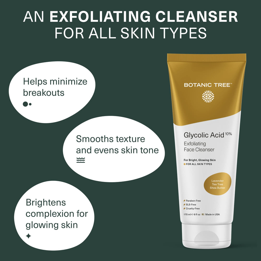 Botanic Tree gel texture close-up demonstrating gentle lather