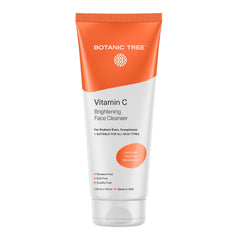 Botanic Tree front packaging showing cleanser and branding, promotes clarity