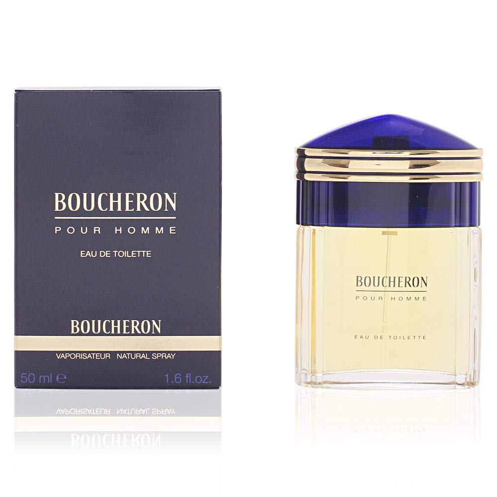 Boucheron side label close-up highlighting brand authenticity and original formula