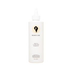 Bounce Curl front bottle showing product branding and clarifying benefits