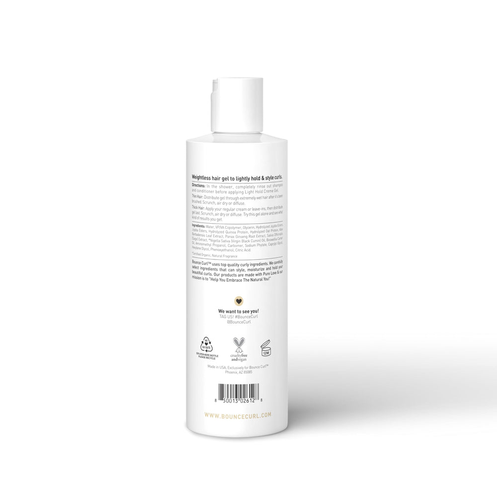 Bounce Curl creamy texture close-up showing gentle slip and moisture