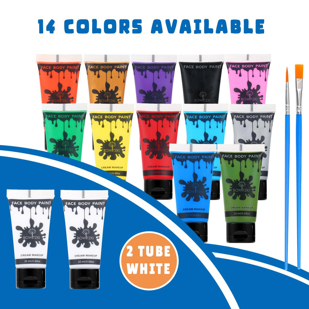 Bowitzki tube close-up showing creamy texture and smooth blendability