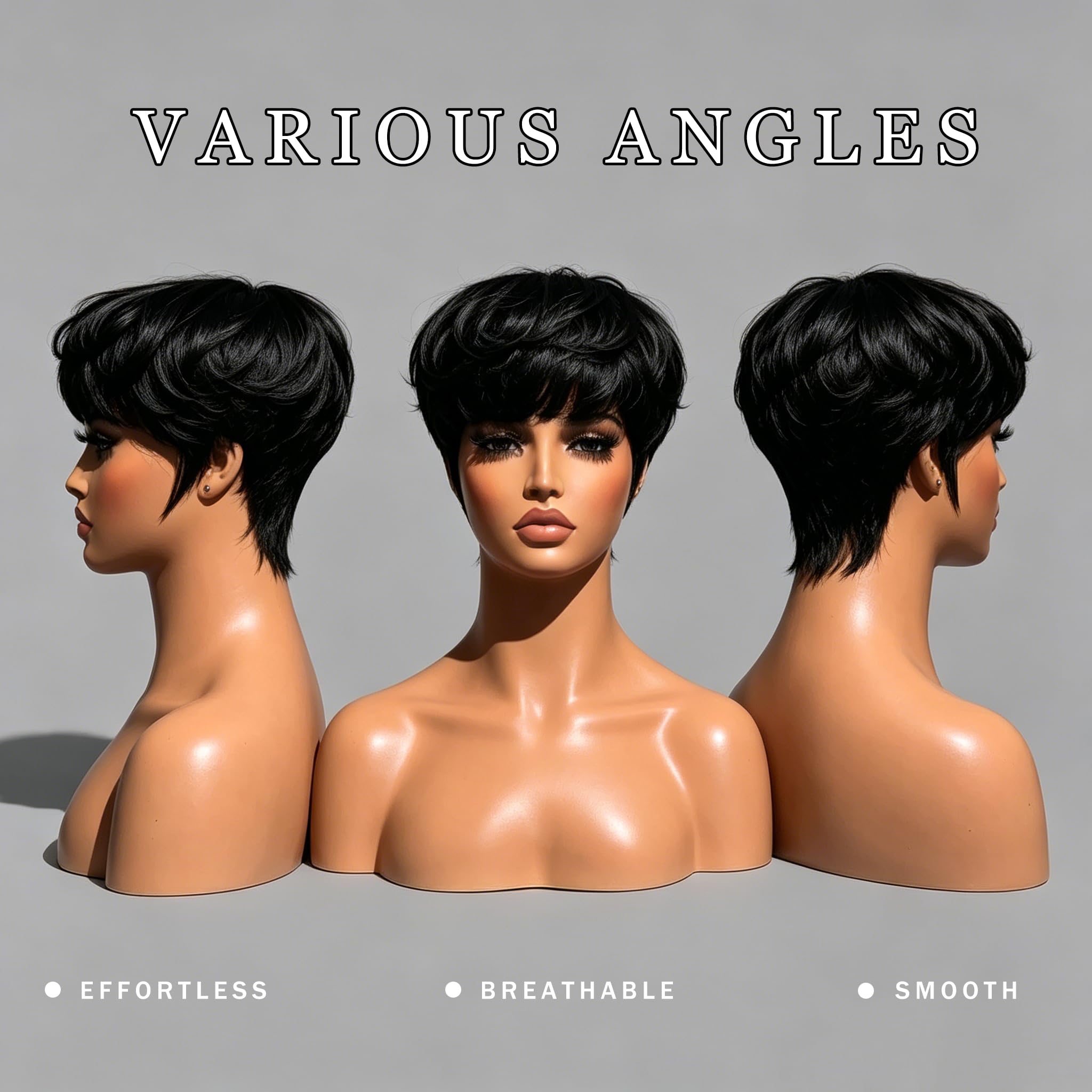 Bowl Cut ShowReal cap interior view showing adjustable strap and comfortable fit benefit