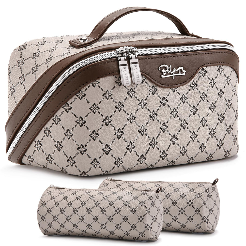 BOYATU front view of 3-piece set showing organized travel-ready look and convenience
