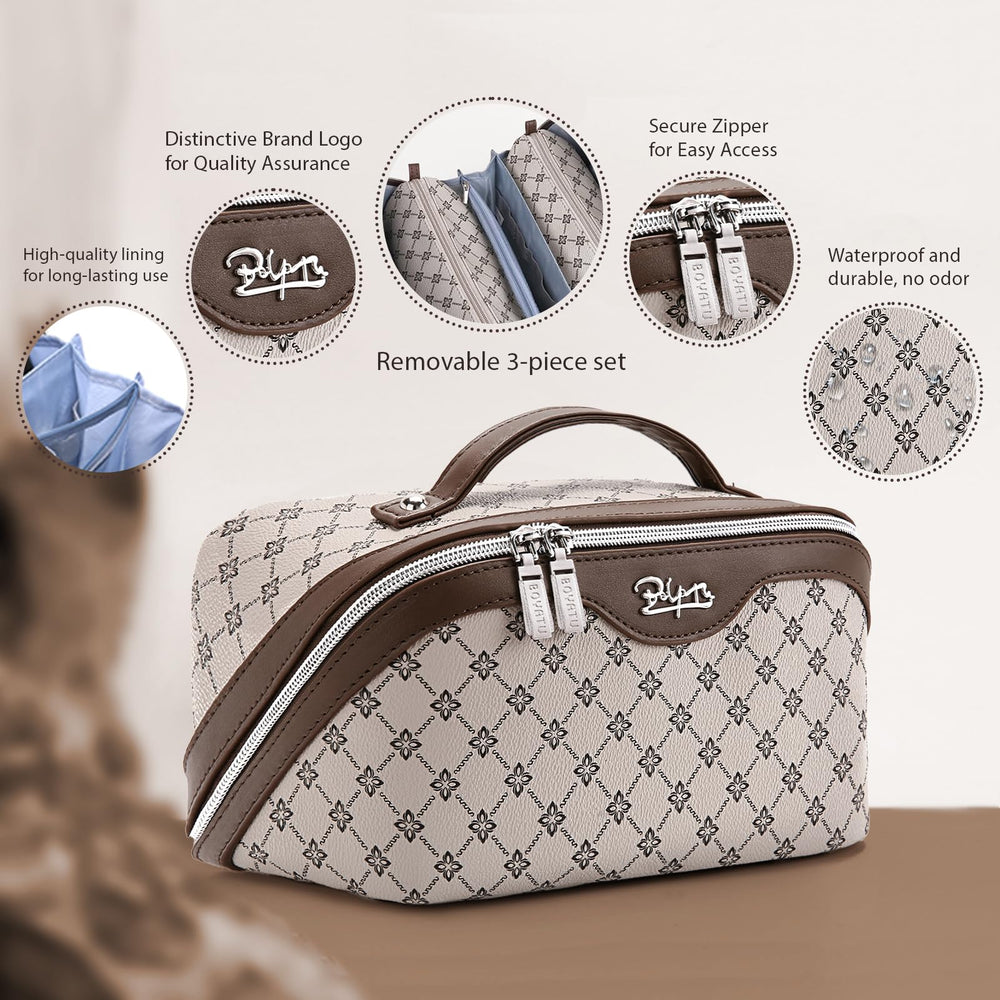 BOYATU large pouch opened close-up showing roomy interior and easy packing