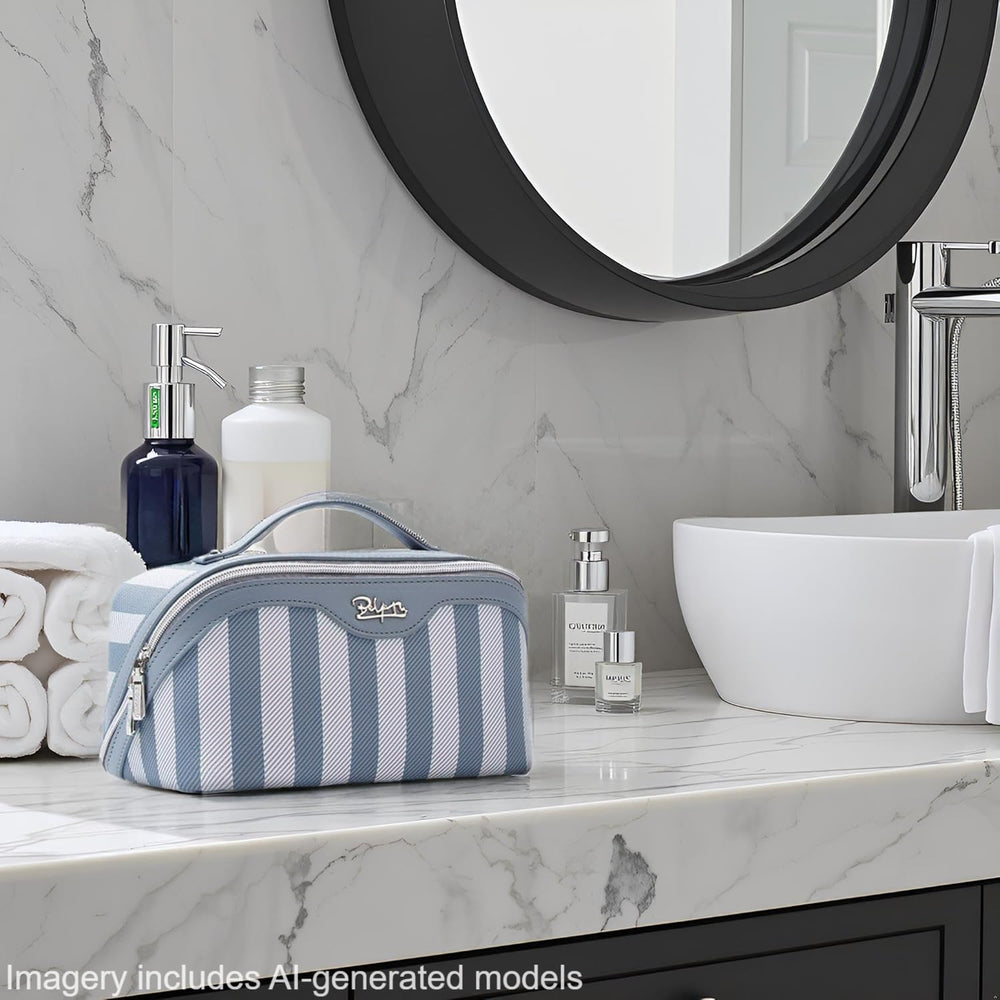 BOYATU styled on a bathroom vanity for easy daily access