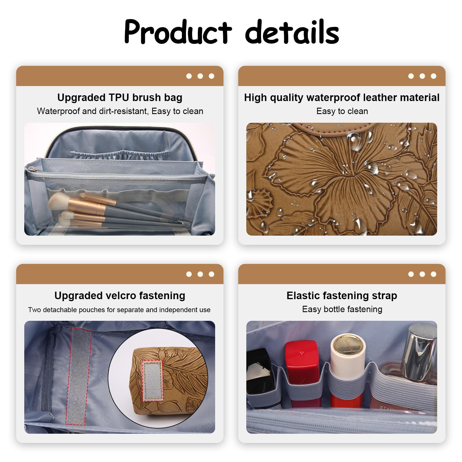 BOYATU two small pouches nested and separated for quick-access organization