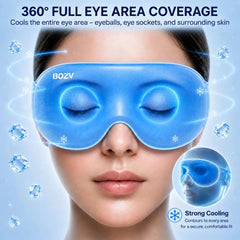 BOZV hydrogel close-up texture highlighting even cooling and softness