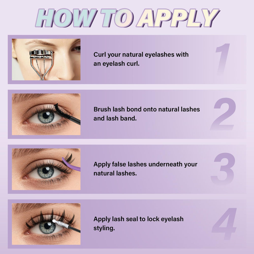 B&Qaugen before and after eye showing natural volume boost