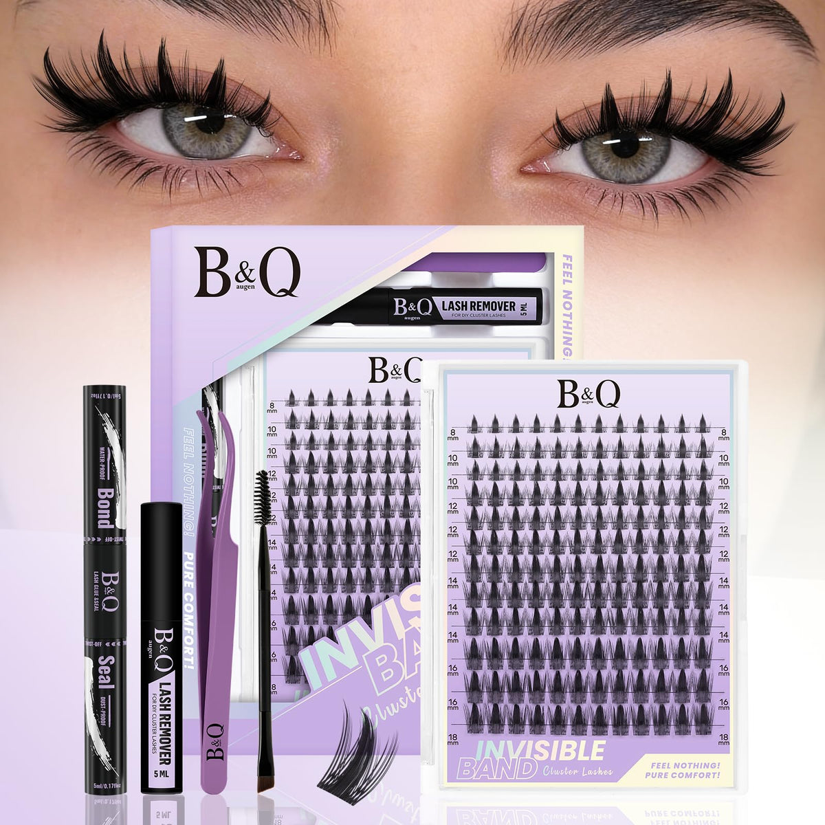 B&Qaugen front packaging showing kit contents and benefits