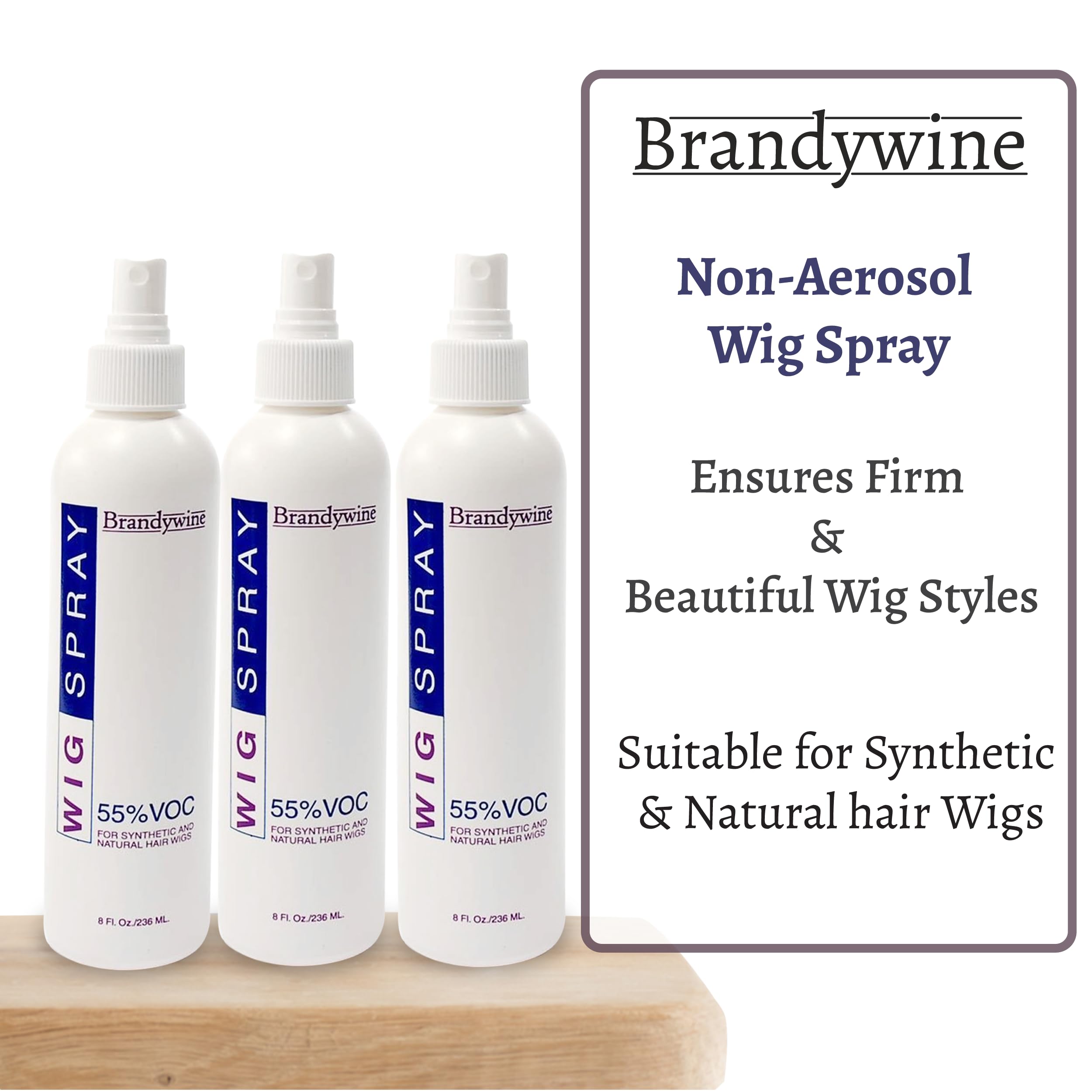 Brandywine spray nozzle close-up illustrating fine mist for even coverage
