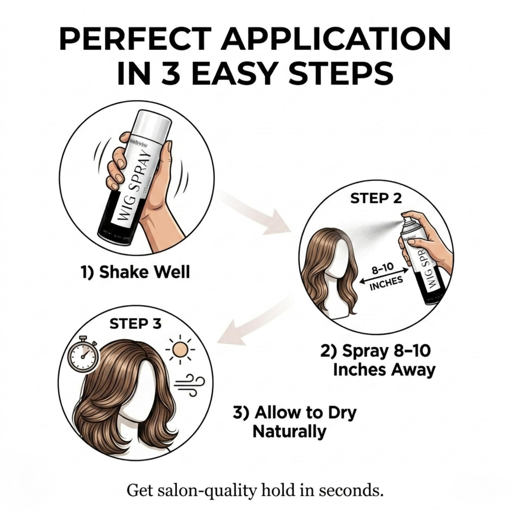 brandywine styling in use on a wig showing controlled flexible hold