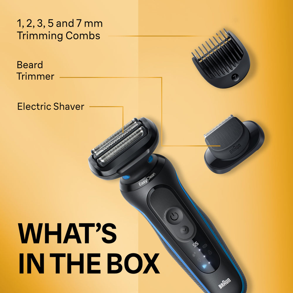 Braun packaging with included accessories for out-of-the-box use