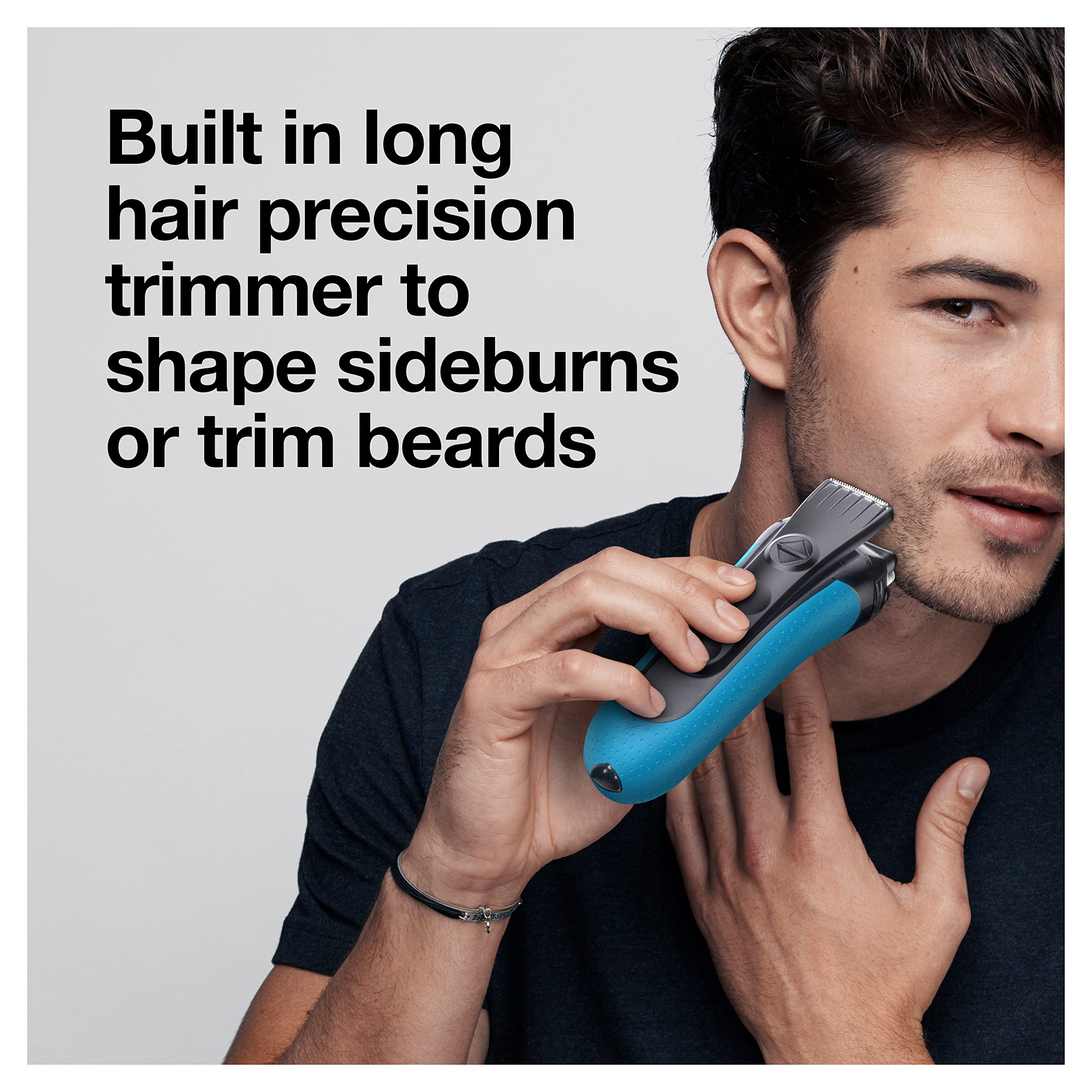 Braun included protective cap and packaging for storage benefit