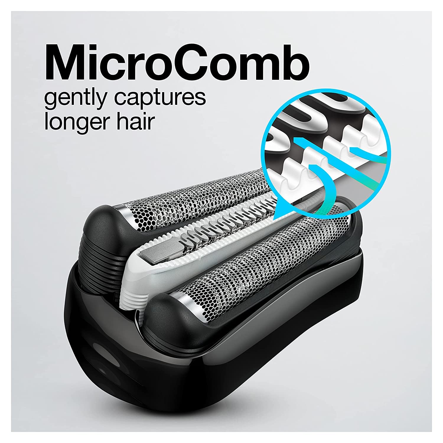 Braun used in shower with foam for comfortable wet shave