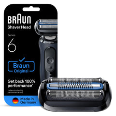 Braun replacement head front packaging showing model 64B and benefit clear fit