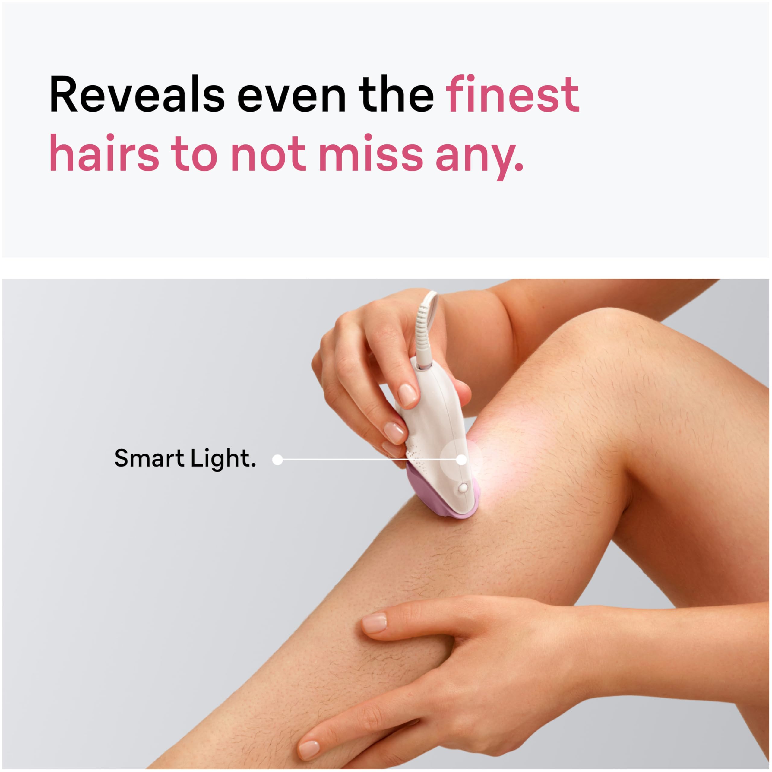 Braun Silk-épil 3 shaver and trimmer attachments laid out for sensitive area options