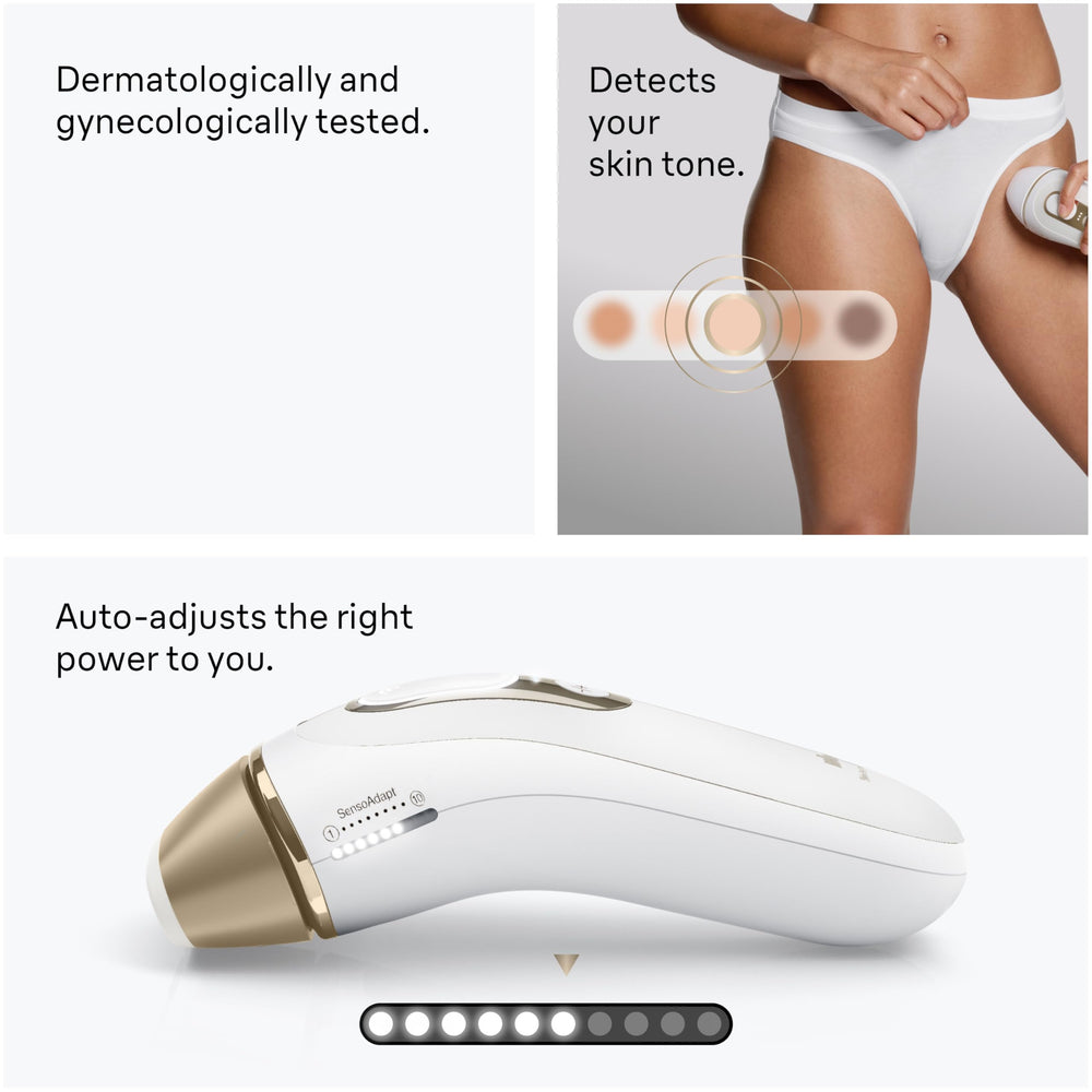 Braun Silk·Expert Pro 5 body attachment displayed for full-body treatment benefit