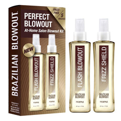BRAZILIAN BLOWOUT product texture close-up highlighting lightweight, non-greasy finish