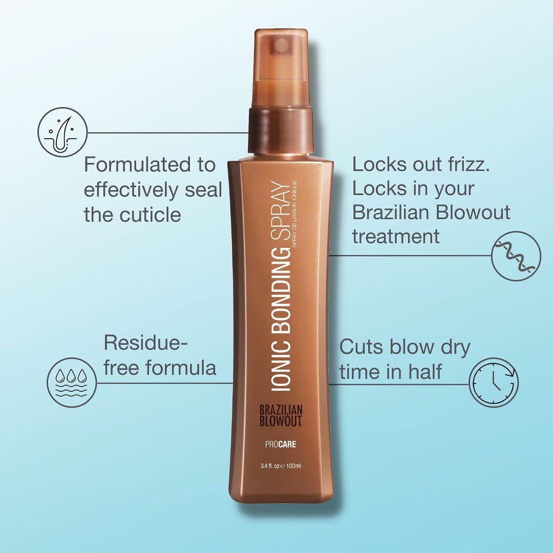 Brazilian Blowout spray nozzle close-up demonstrating easy mist application and even coverage