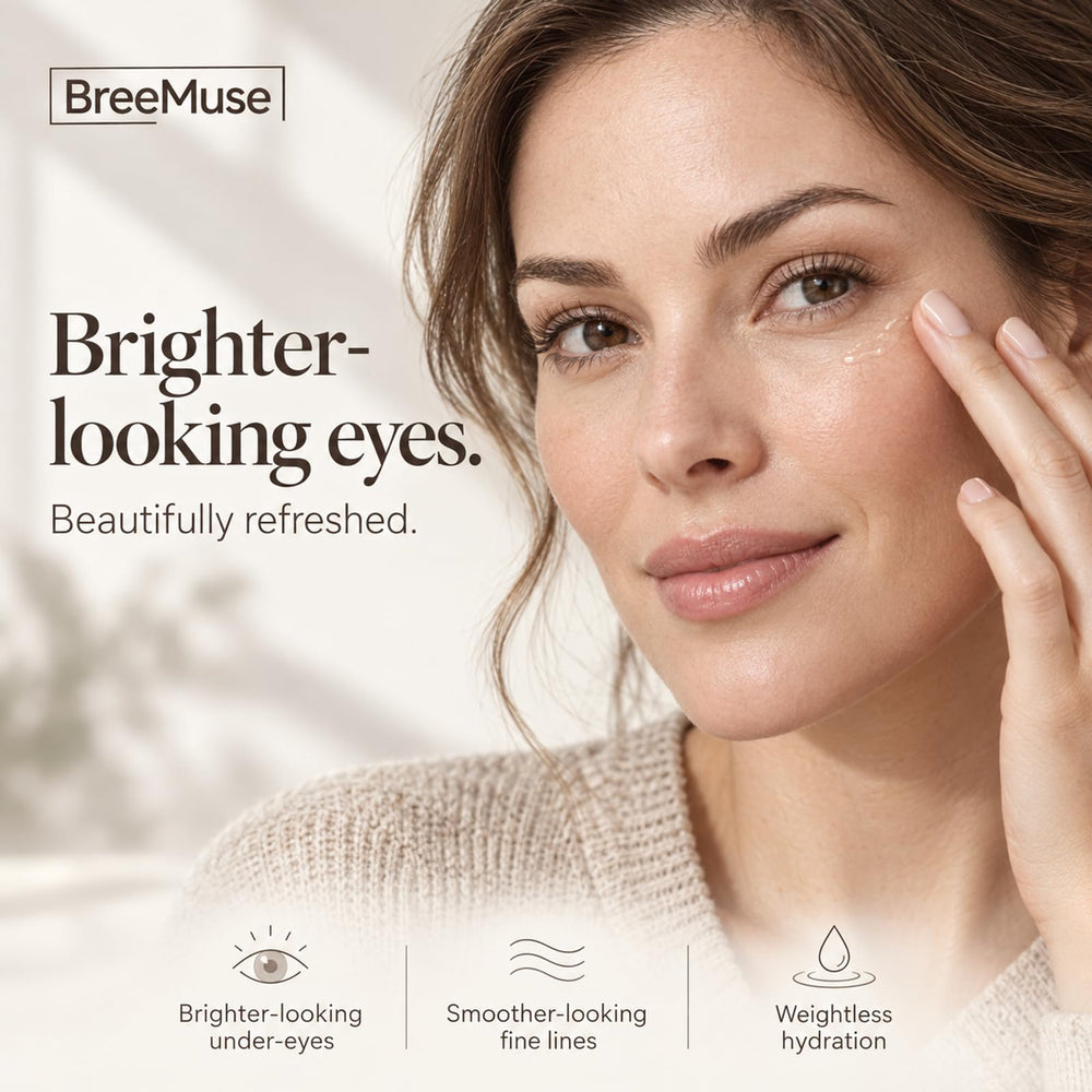 BreeMuse serum texture close-up on dropper demonstrating quick absorption
