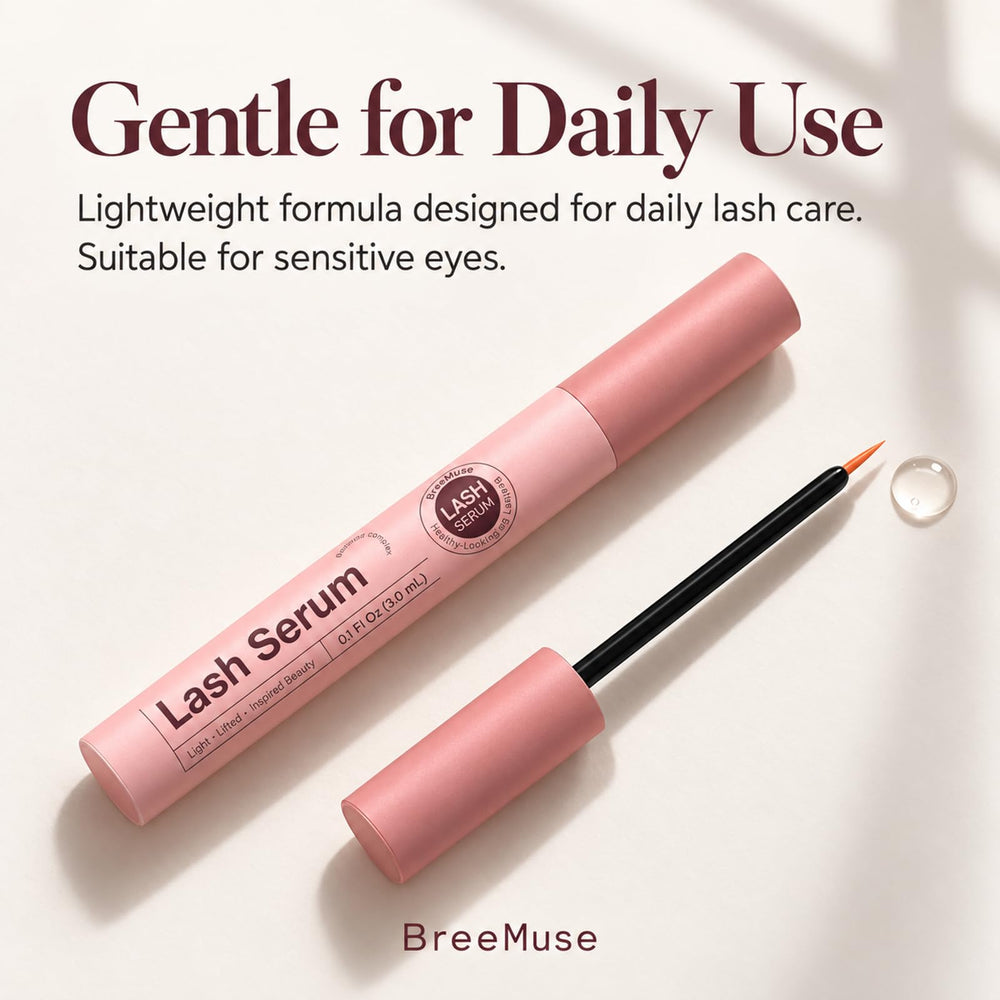 BreeMuse applied during nighttime routine for easy daily use