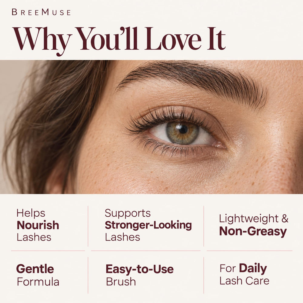 BreeMuse precision applicator close-up for accurate lash application