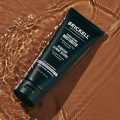 Brickell being applied to male forearm demonstrating hydration and broad-spectrum protection