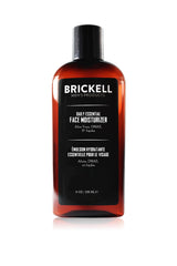 Brickell Men's Products front bottle view shows clean packaging and size benefit