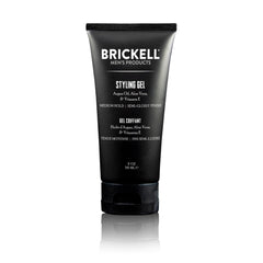 Brickell front packaging showing product and benefit of controlled hold