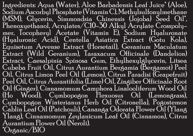 Brickell Men's Products 8oz bottle in hand to display travel-ready size and convenience