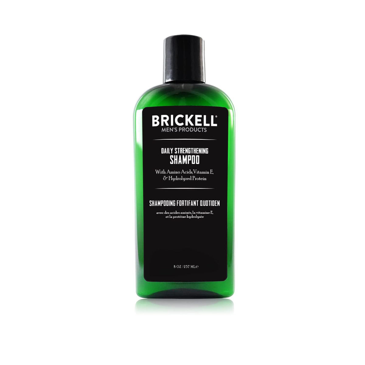 Brickell Men's Products front bottle image showing clean mint packaging and clear benefits